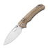 Kizer Cutlery Outposter Nitro-V foldekniv, Brown Norplex Ultrex, Satin