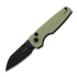 Kizer Cutlery - Parakeet Nitro-V, Glow In the Dark G-10, Black PVD