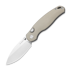 Coltello pieghevole Kizer Cutlery Phoca BD 14C28N, Sand Aluminum, Satin
