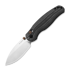 Coltello pieghevole Kizer Cutlery Phoca CD 14C28N, Black Norplex UltreX, Satin
