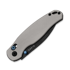 Coltello pieghevole Kizer Cutlery Phoca CD 14C28N, Gray Aluminum, Black Stonewash