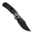 Kizer Cutlery Pioneer Clip Point kääntöveitsi, Marble Carbon Fiber & Titanium, DLC