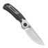 Coltello pieghevole Kizer Cutlery Pioneer Drop Point, Black Micarta & Aluminum, Stonewash