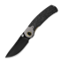 Kizer Cutlery - Pioneer Drop Point, Marble Carbon Fiber & Titanium, DLC