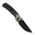 Kizer Cutlery Pioneer Drop Point kääntöveitsi, Marble Carbon Fiber & Titanium, DLC