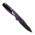 Kizer Cutlery Pokiman BC 2026 Halloween Special vouwmes, Black PVD AEB-L, GID G-10 & Acrylic