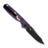 Kizer Cutlery Pokiman BC 2026 Halloween Special vouwmes, Black PVD AEB-L, GID G-10 & Acrylic