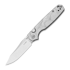 Kizer Cutlery Pokiman BLL AEB-L f&auml;llkniv, Aluminum Foil G-10, Satin