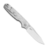 Kizer Cutlery Pokiman BLL AEB-L fällkniv, Aluminum Foil G-10, Satin