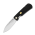 Kizer Cutlery - Retro, Black G-10 & Brass Inlay, Satin