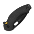 Складной нож Kizer Cutlery Roach XL 14C28N, Black Micarta, Stonewash Black PVD