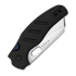 Couteau pliant Kizer Cutlery Sheepdog C01C Elmax, Black Aluminum, Satin