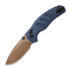 Kizer Cutlery Sheepdog C01C Elmax kääntöveitsi, Blue Aluminum, Sunset Metal PVD