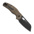 Kizer Cutlery Sheepdog C01C Elmax foldekniv, Brown Micarta, DLC