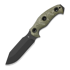 Kizer Cutlery Sheepdog Survival peilis, Green Micarta