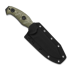 Kizer Cutlery Sheepdog Survival peilis, Green Micarta