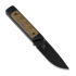 Kizer Cutlery Smolt D2 veitsi, G-10 & PEI, Black PVD