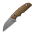 Coltello Kizer Cutlery Snick AEB-L, Brown G-10, Stonewashed