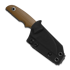 Coltello Kizer Cutlery Snick AEB-L, Brown G-10, Stonewashed