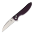 Kizer Cutlery - Sway Back Button Lock Purple