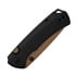 Kizer Cutlery T1 BD Elmax sulankstomas peilis, Black Aluminum, Sunset Metal PVD & Stonewash
