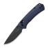 Kizer Cutlery T1 CD M390 kääntöveitsi, Blue Aluminum, Matte DLC Ultra