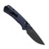 Kizer Cutlery T1 CD M390 折り畳みナイフ, Blue Aluminum, Matte DLC Ultra