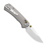 Kizer Cutlery T1 CD M390 sulankstomas peilis, Gray Titanium, Satin