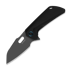 Kizer Cutlery Takahe S35VN kääntöveitsi, Black Titanium, Matte DLC Ultra