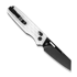 Kizer Cutlery Task Nitro-V sulankstomas peilis, White G-10