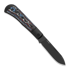 Couteau pliant Kizer Cutlery Trestle D S90V, Black Aluminum & Fat Carbon, DLC