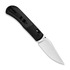 Kizer Cutlery Tycho M390 Clip Point foldekniv, Black Ti & Carbon Fiber, Stonewash