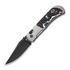 Πτυσσόμενο μαχαίρι Kizer Cutlery Tycho M390 Clip Point, Gray Ti & Fat Carbon, Black DLC