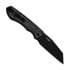 Kizer Cutlery Wharning S45VN sulankstomas peilis, Black Aluminum & B/W Norplex UltreX, PVD