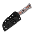 Kizer Cutlery Whip Tail AEB-L veitsi, Multicolor Vortex Micarta, Satin