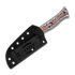 Kizer Cutlery Whip Tail AEB-L veitsi, Multicolor Vortex Micarta, Satin