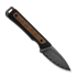 Kizer Cutlery Whiskey Jack Damascus peilis, Black G-10 & Mkuruti