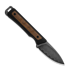 Kizer Cutlery Whiskey Jack Damascus 刀, Black G-10 & Mkuruti