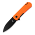 Kizer Cutlery Yorkie Nitro-V kääntöveitsi, Orange G-10