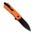 Kizer Cutlery Yorkie Nitro-V sulankstomas peilis, Orange G-10