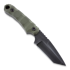 Krypteia Deimos Tactical grind kniv, olivengrønn