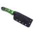 Krypteia Lycos kniv, toxic green-black