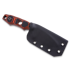Krypteia Sigrun G10 kniv, black/orange
