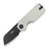 Kubey Boxer Linerlock Black Blade kääntöveitsi, white