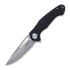 Kubey - Dugu Linerlock Black G10, sort