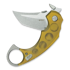 Coltello pieghevole Kubey Jaw Karambit - Ultem
