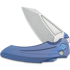 Kubey Sumo 20 CV Blue Ti folding knife