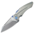 Kubey Sumo 20 CV Titanium folding knife
