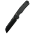 Kunwu Knives Chad - DLC - Carbon Fiber folding knife, black