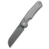 Kunwu Knives Chad - Stonewashed - Titanium összecsukható kés, Orange Peel Texture